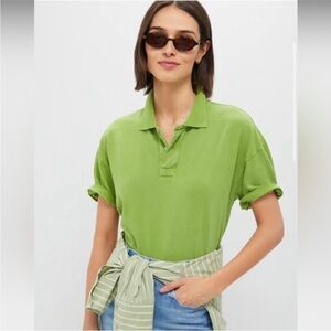 Tuckernuck Pique Holmes Boyfriend Polo for Women